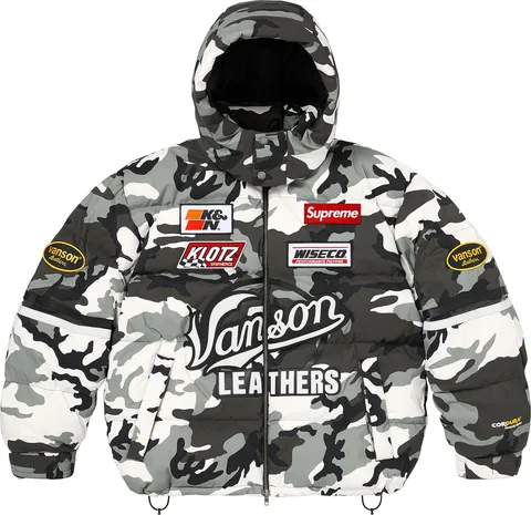 Supreme®/Vanson Leathers® Cordura® Down Jacket