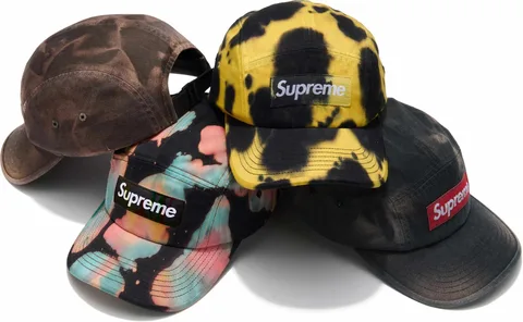 Supreme Overdyed Camp Cap