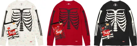 Supreme®/Hanes® Bones Thermal Crew (1 Pack)