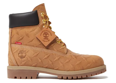 Timberland / Supreme Diamond Plate Waterproof Boot